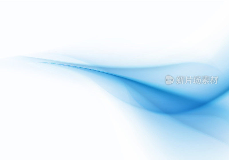 abstract background with blue waves